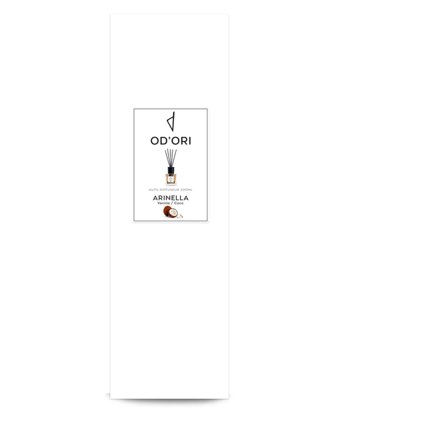 Auto-diffuseur 200ml - ARINELLA (Vanille / Coco)