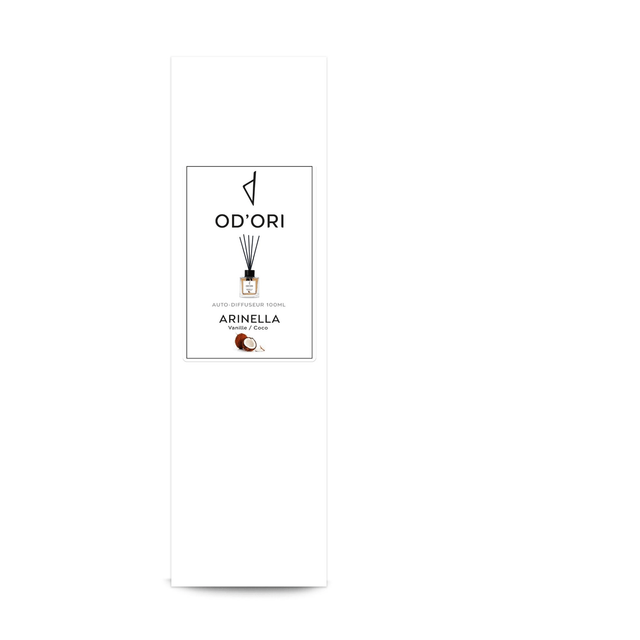 Auto-diffuseur 100ml - ARINELLA (Vanille / Coco)