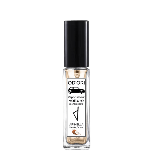Vaporisateur voiture rechargeable 10ml - ARINELLA (Vanille / Coco)
