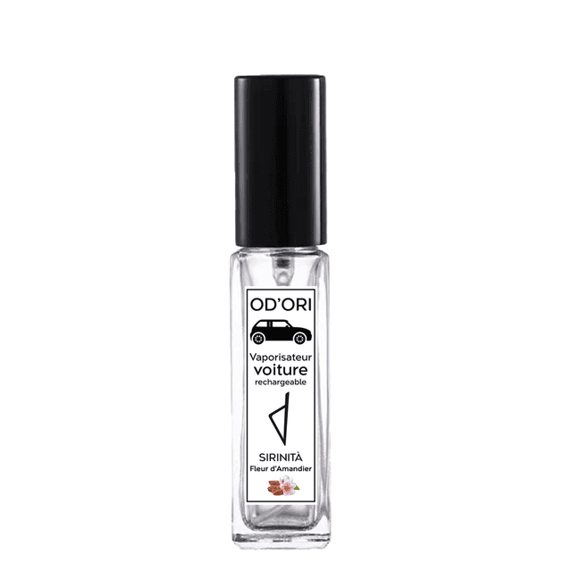 Vaporisateur voiture rechargeable 10ml - SIRINITÀ (Fleur d&#039;Amandier)