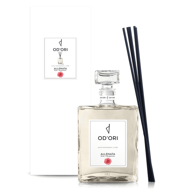 Auto-diffuseur 1 LITRE - ALLENATA (Rose / Bergamote)