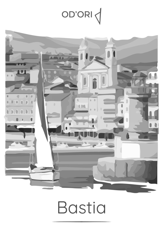 Carte postale - Bastia